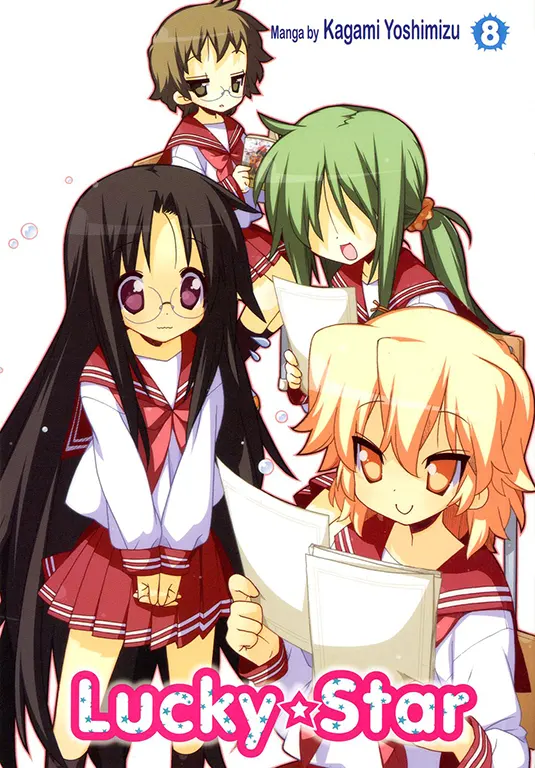 Lucky Star Manga Volume 8